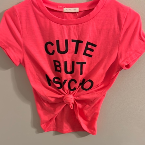 Cute But Psycho Pink women’s T-Shirt - Picture 1 of 4